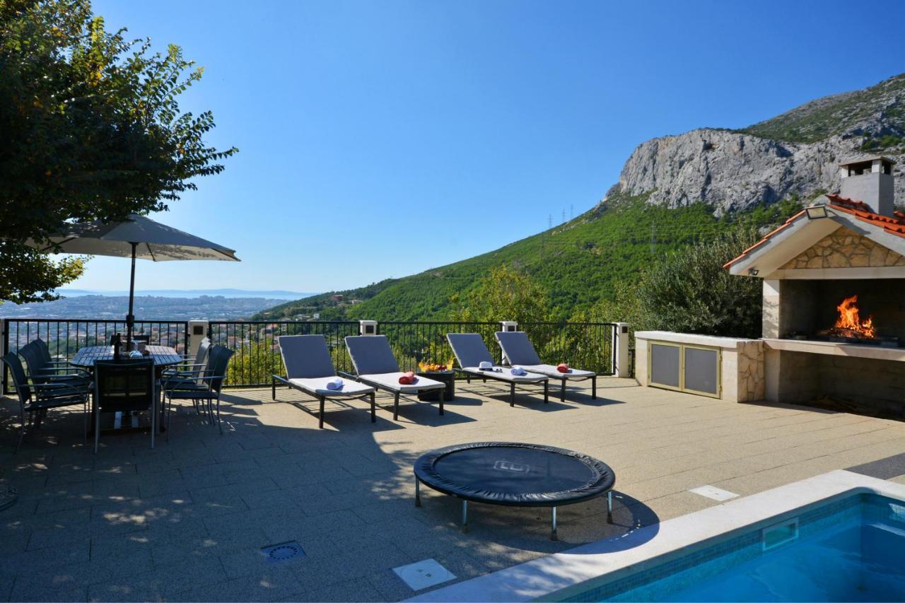 Villa Anteana With View And Pool Of 60M2 Solin Eksteriør billede